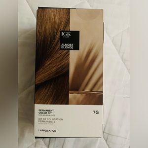 dark golden blonde igk at home hair dye kit